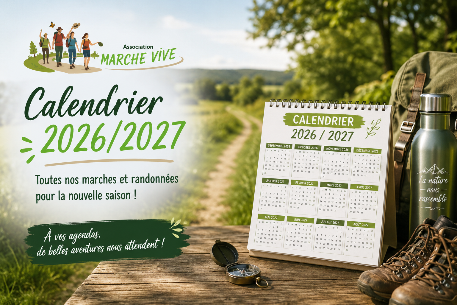 Calendrier 2026/2027