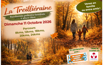 🥾 LA TREILLIÉRAINE – Dimanche 11 octobre 2026